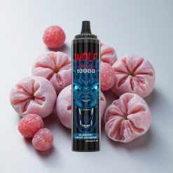 JNR Wolf Niplo 10000 Puffs Arándano Cereza Malla 1.0 Ohm